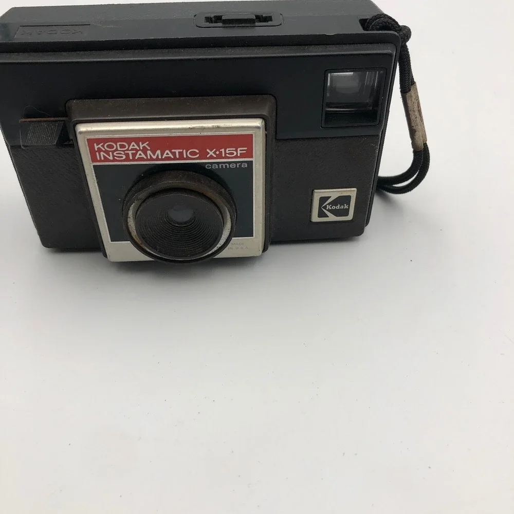 Kodak Instamatic X-15F Vintage Film Camera UNTESTED PARTS ONLY